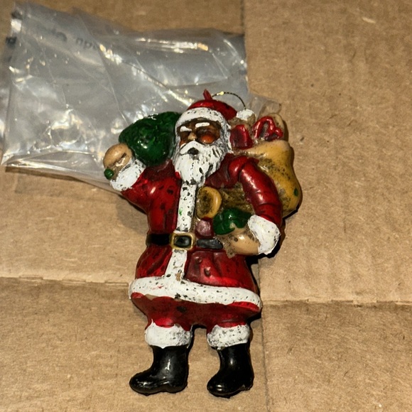 12x Vintage Plastic Old World Santa Christmas Ornaments - Picture 7 of 13